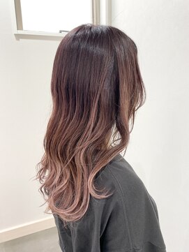 ラフリー(Laugh&ly) wカラー＊pink