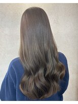 ミルヘアデザイン(mil hair design) 髪質改善カラー　艶カラー　ブラウンカラー　ミディアム