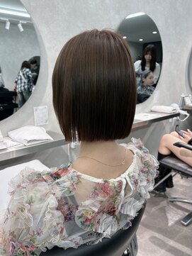 ジーニー 千葉(GENiE) 韓国ボブ/千葉駅/ブリーチなしベージュ【白井愛海】