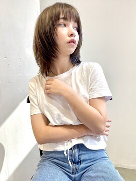 ソト 銀座(soto.) ハイライトカラー/くびれヘア/レイヤーパーマ/ミニボブ[銀座]