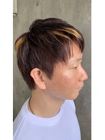 松本平太郎美容室 大宮店 イノアカラー×ハイライト20代／30代