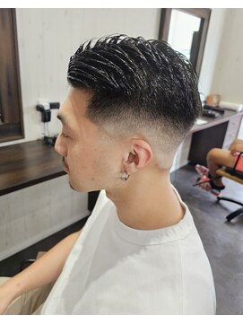 ホットキャット(HOT CAT) フェード × オールバック