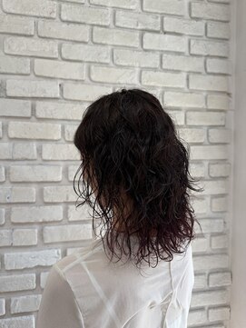 ビランチェ 池袋(bilancia) グラデーションカラー/モーブピンク／カシスレッド