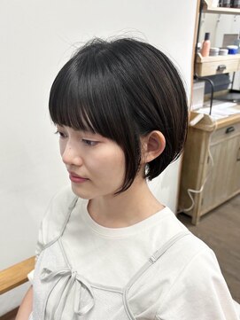 ルアン 上通り(ruen) 大人可愛い 似合わせショートボブ ruen 熊本 田口紗羅