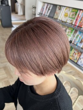 クレールボワス 引佐店(Clair,e bois) 【ブリーチあり】ピンクベージュ