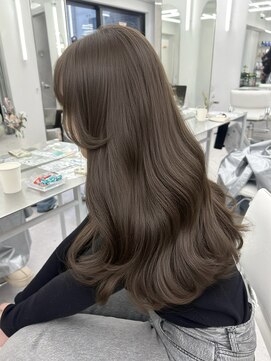 アマトウキョウスマートサロン(AMA TOKYO×Smart Salon) アッシュグレージュ  グレージュ  透明感カラー