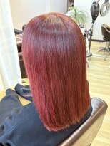 ヘアーサロン ノルテ(Hair Salon NORTE)&nbsp;ブリーチを惜しみなく楽しむ！チェリーレッド