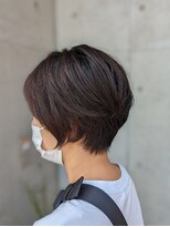 オーガニックエコ 川越(organic+eco) 20代30代大人かわいいブラウンショートボブ