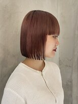 ニコ トウキョウ ヨコハマ(nico)&nbsp;顔まわりカット/切りっぱなし/ミディアム/切りっぱなし／ボブ