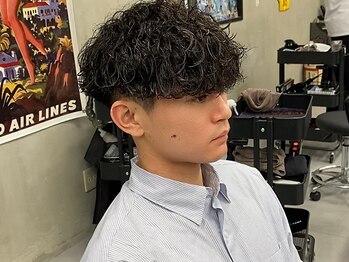 BUZZ FLOW men’s salon by D＆T【4月1日NEW OPEN(予定)】の写真/【パーマ指名多数】パーマが初めての方もBUZZ FLOWにお任せ★個性を引き出し、唯一無二のスタイルへ！