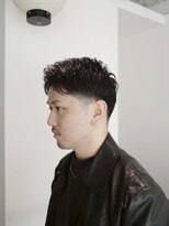 プールサイド(POOLSIDE)&nbsp;テーパーフェード　メンズカット　ビジネスヘア　博多区　千代