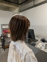 ツイッグ バイ ヤード(twig by YARD.) 白髪ぼかし×ボブ