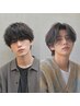 【塙指名限定】メンズカット＋パーマ＋炭酸シャンプー￥11,000