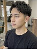アップバングショート/アオキタツノリ