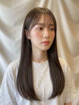 ココカラヘアー ニコ(cococara hair nico)の写真/うねり、ダメージ、様々な悩みにアプローチ◎自然なサラサラストレートへ導きます♪