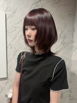 フィーリア 心斎橋堀江店(philia)&nbsp;艶感チェリーボルドー×かんこくウルフレイヤー