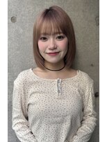 ロンド 銀座(Lond) ◆しなる ダークパープル/ボブ/ブリーチなし/オリーブベージュ42