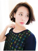 ナチュラル☆かきあげバングボブ☆