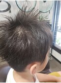 ナチュラルツーブロック