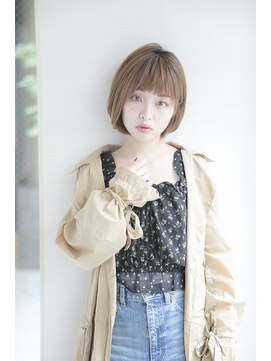 アフロディーテ ギンザ 秋葉原店(APHRODITE GINZA) グレージュカラー/ボブウルフ/黒髪/ココアベージュ/秋葉原