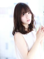 メロリッチ(MELLORICH)&nbsp;暗髪カラー×無造作カール