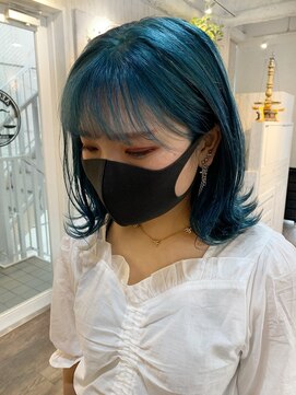 アクトゥス(AEQUITAS) ケアブリーチ×マットブルー