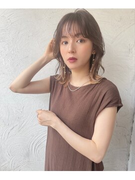 エース (ACE) ACE  横浜　大人可愛いレイヤーボブ×アッシュグレー