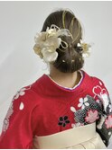 【BelleCoupes】岡本真由美 卒業式袴着付けヘアセット