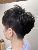 スマイル(Smile) 好印象 ビジネス リクルート 就活 七三 マッシュショート 黒髪