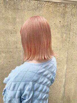 ペイジバイネオリーブ 吉祥寺店(Paige by Neolive) 女性らしい柔らかい雰囲気のクリーミーピンク