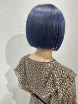 ベルム(Belme)&nbsp;ネイビーカラー×髪質改善ケアブリーチ/用賀