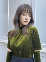 フォルテ 表参道店(FORTE)&nbsp;【フォルテ千鶴】ナチュラルイヤリングカラーワンホンヘア