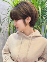 リール 銀座(R'EEL)&nbsp;ショートボブ×髪質改善 ダークアッシュ