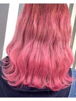 アース 岡崎店(HAIR&MAKE EARTH)&nbsp;上級者パッションピンクカラー