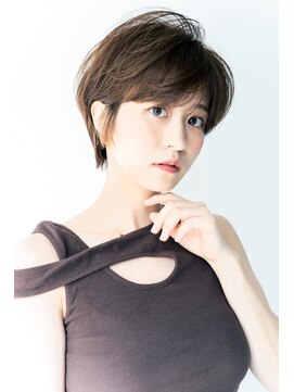 シェル 国分寺(shell) 大人可愛い20代30代40代小顔丸みショートボブ美シルエット