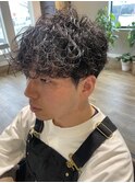波巻きスパイラルパーマ