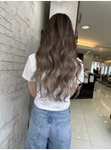 ふんわりカールヘルシースタイルルーズヘアミルクティー2290