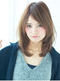 内巻きレイヤー　ネオウルフ/マットブラウン[自由が丘]