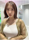 ケアブリーチダブルカラー×グレージュカラー【心斎橋】