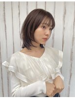 ヒューマン トシマエン 練馬 豊島園(HUMAN)&nbsp;大人可愛い美髪/小顔カット/ミディアム/ショートボブ/縮毛矯正