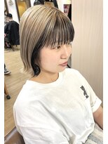 ギフト ヘアー サロン(gift hair salon) 【アンブレラハイトーンベージュ】原口健伸