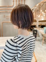 ロンド エスポワール 錦糸町(Lond espoir)&nbsp;【武井俊樹】小顔前髪　ショートヘア　　ピンクベージュ 錦糸町