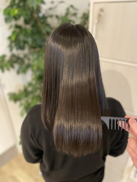 グリーンルームセカンド 結城店(GREEN ROOM. 2nd) 美髪縮毛矯正＋髪質改善トリートメント