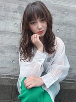 トゥーリ 薬院店(tuuli)&nbsp;大人女性◆艶レイヤー前髪ピンクベージュ 髪質改善 縮毛矯正