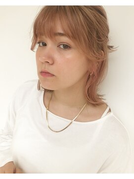 リンク(Link) 【Link】ボブアレンジ/ボブ/ピンクベージュ/簡単アレンジ