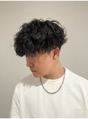 波巻きパーマ/メンズカット/メンズパーマ/ツイストスパイラル