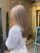 ロナバイソル(lona by SoL)&nbsp;透明感カラー/ホワイトグレージュ