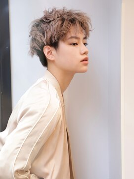 エムスラッシュ 横浜元町店(M.SLASH) ■ハイトーンカラー/ユニセックス/ハイライト/モード/元町9-4★!