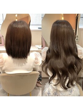 ミラ(Mila) 大人気最高級人毛100%シールエクステ♪