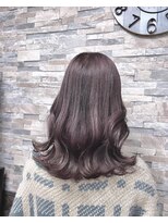 アンク クロス 新宿店(ANKHCROSS)&nbsp;パープルグレージュ @kasumistgram アンククロス新宿